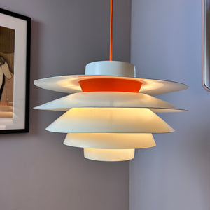 Hängelampe Verona von Svend Middelboe für Nordisk Solar