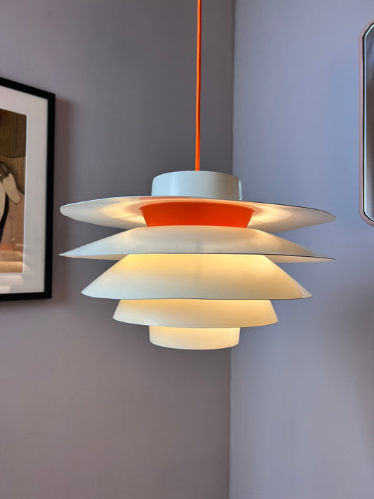 Hängelampe Verona von Svend Middelboe für Nordisk Solar