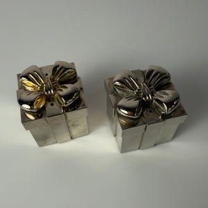 Salz- & Pfefferstreuer Geschenk versilbert