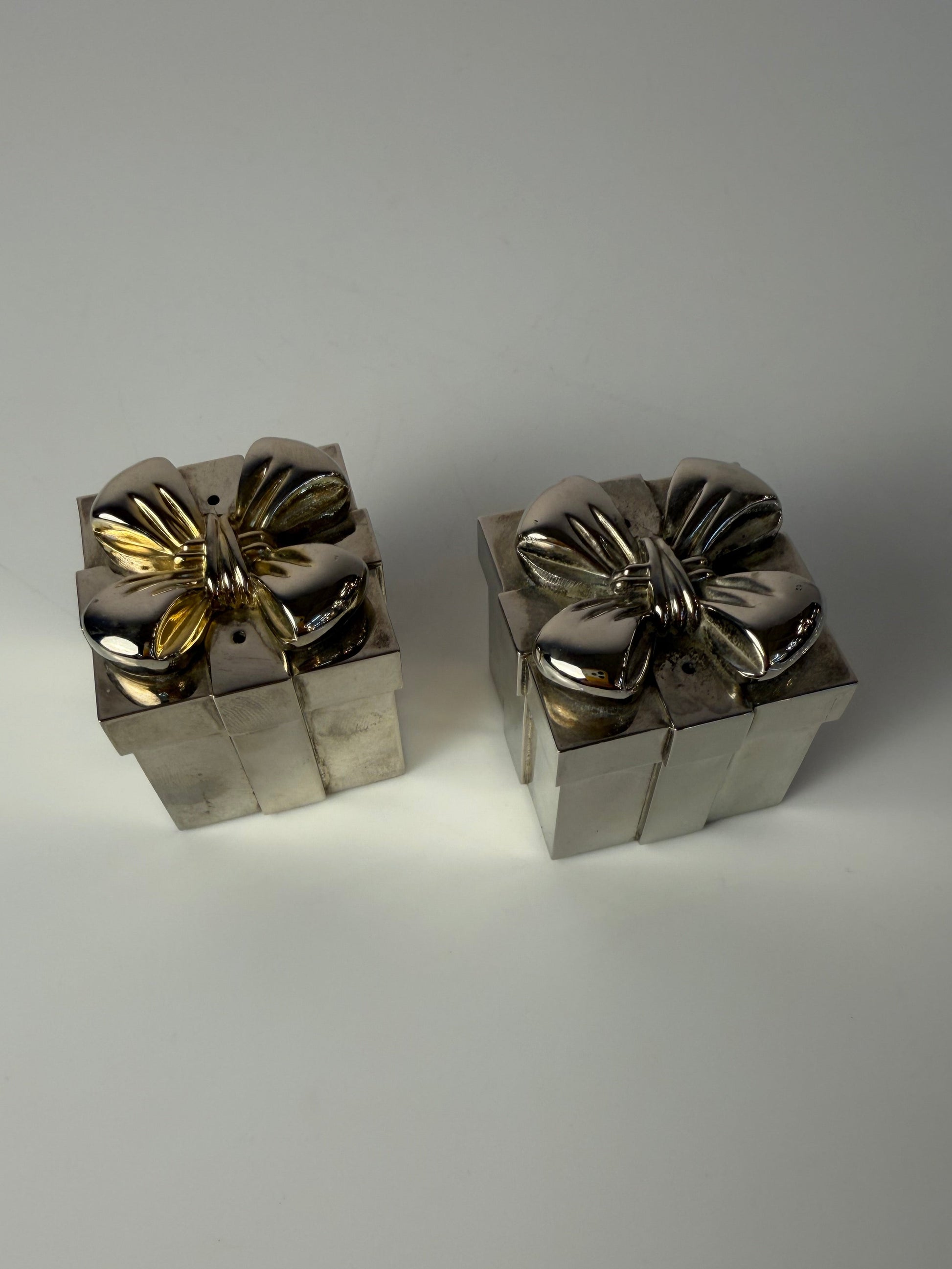 Salz- & Pfefferstreuer Geschenk versilbert