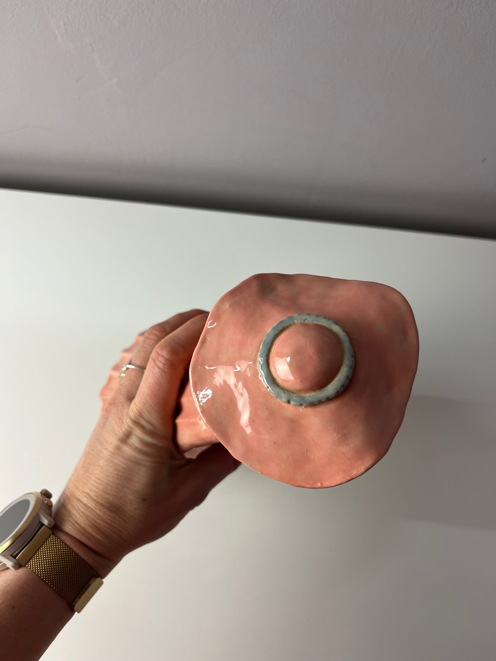 Figur Frau in rosa aus Dänemark