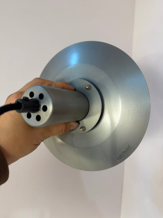 Lamellenlampe Serie Light Studio silber von Horn