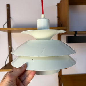 Lamellenlampe weiß aus Dänemark