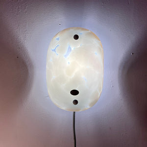 Wandlampe weiß Glas von EL Light aus Dänemark