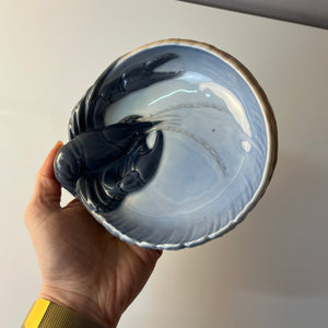 Schale Hummer Typ 3277 ∅ 16,5 cm von Erik Nielsen für Royal Copenhagen