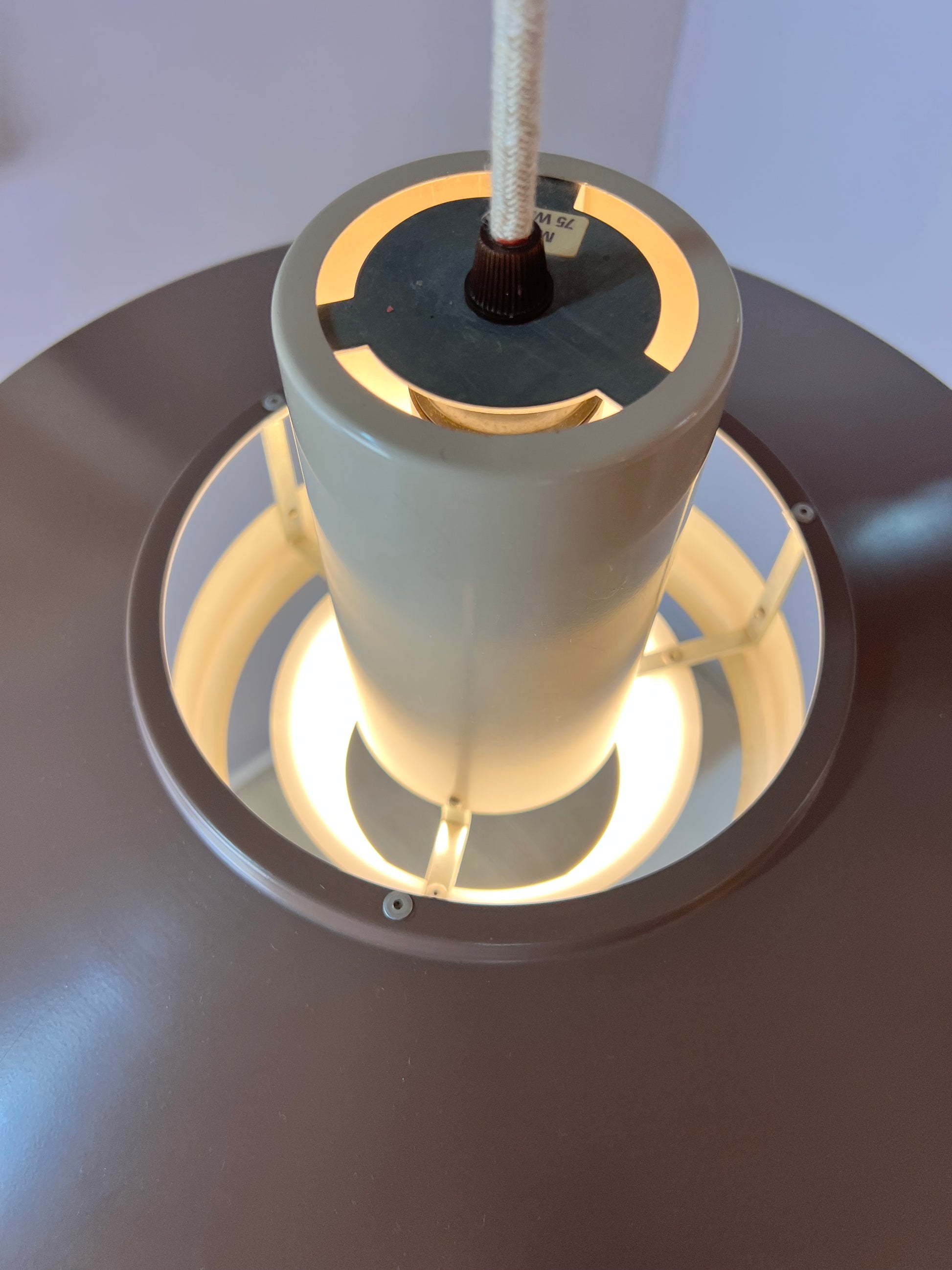 Hängelampe Falcon braun von Andreas Hansen für Fog & Mørup