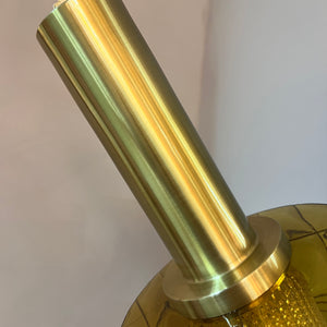 Hängelampe gold Glas von Vitrika