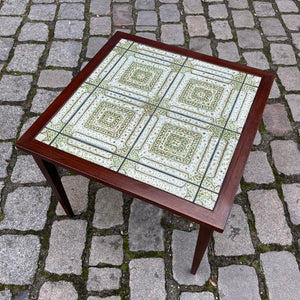 Beistelltisch Fliesen Palisander aus Dänemark von Kvalitet, Form & Funktion