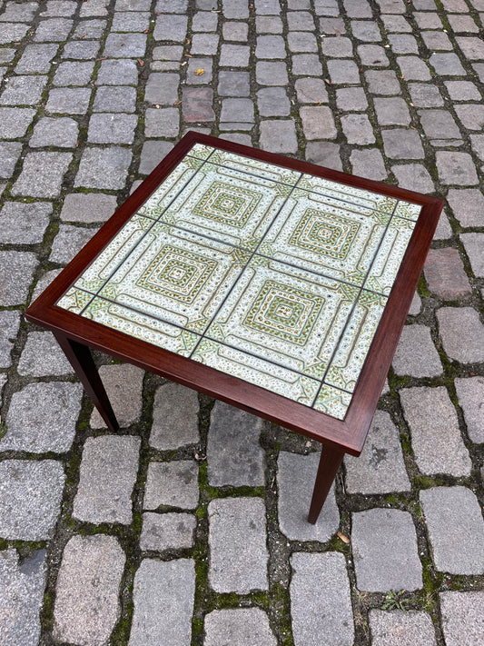 Beistelltisch Fliesen Palisander aus Dänemark von Kvalitet, Form & Funktion