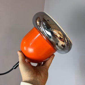 Hängelampe orange Chrom von Gura