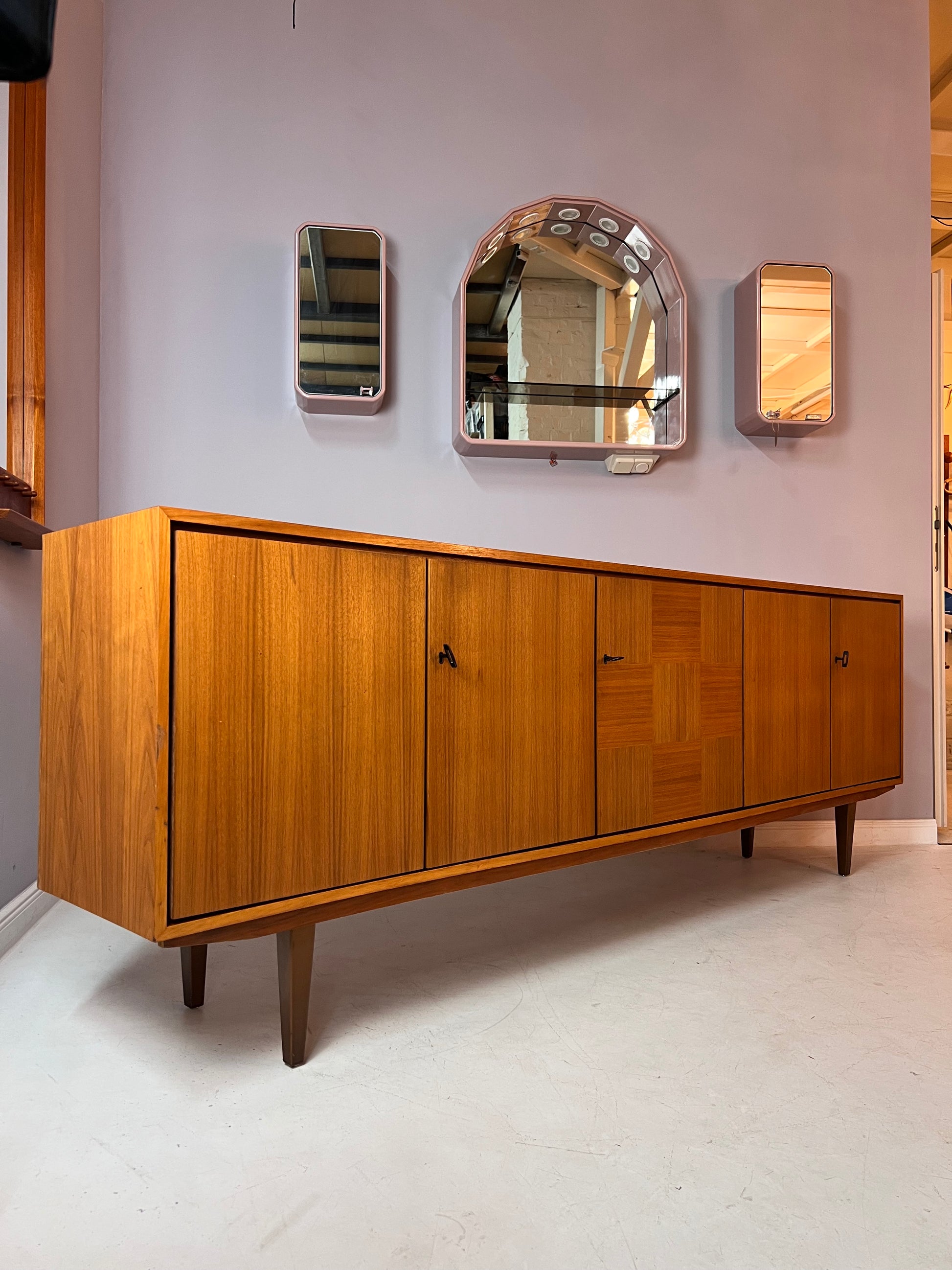 XL Sideboard Nussbaum 60er