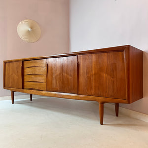 Sideboard Teak von Gunni Omann für Aco aus Dänemark