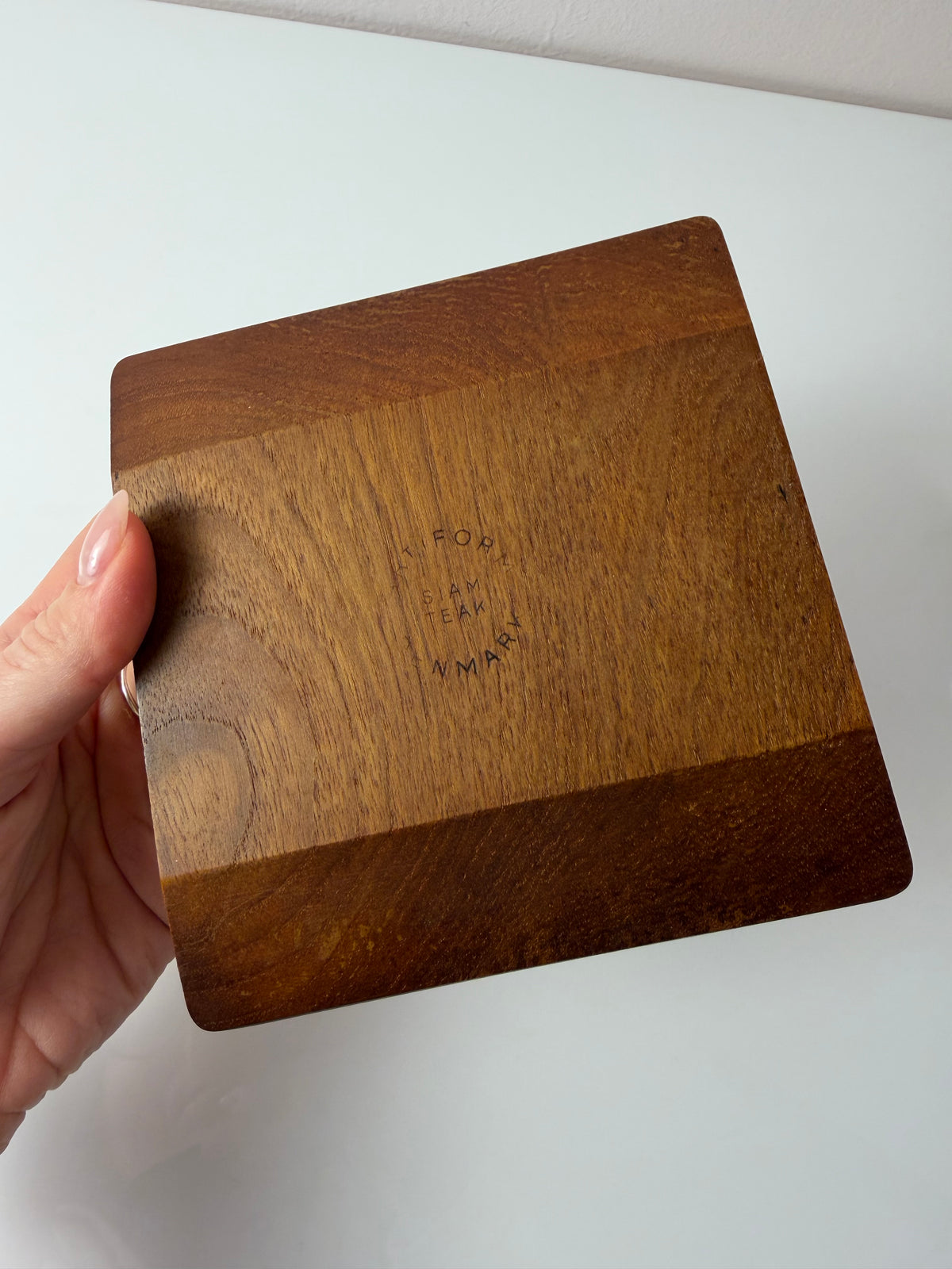 Schale mit Teak Untersetzer von Artiform Denmark