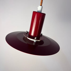 Lamellenlampe Typ 4020 dunkelrot von LYFA