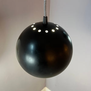 Kugellampe schwarz aus Dänemark