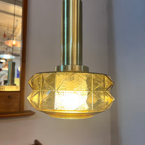 Hängelampe gold Glas von Vitrika
