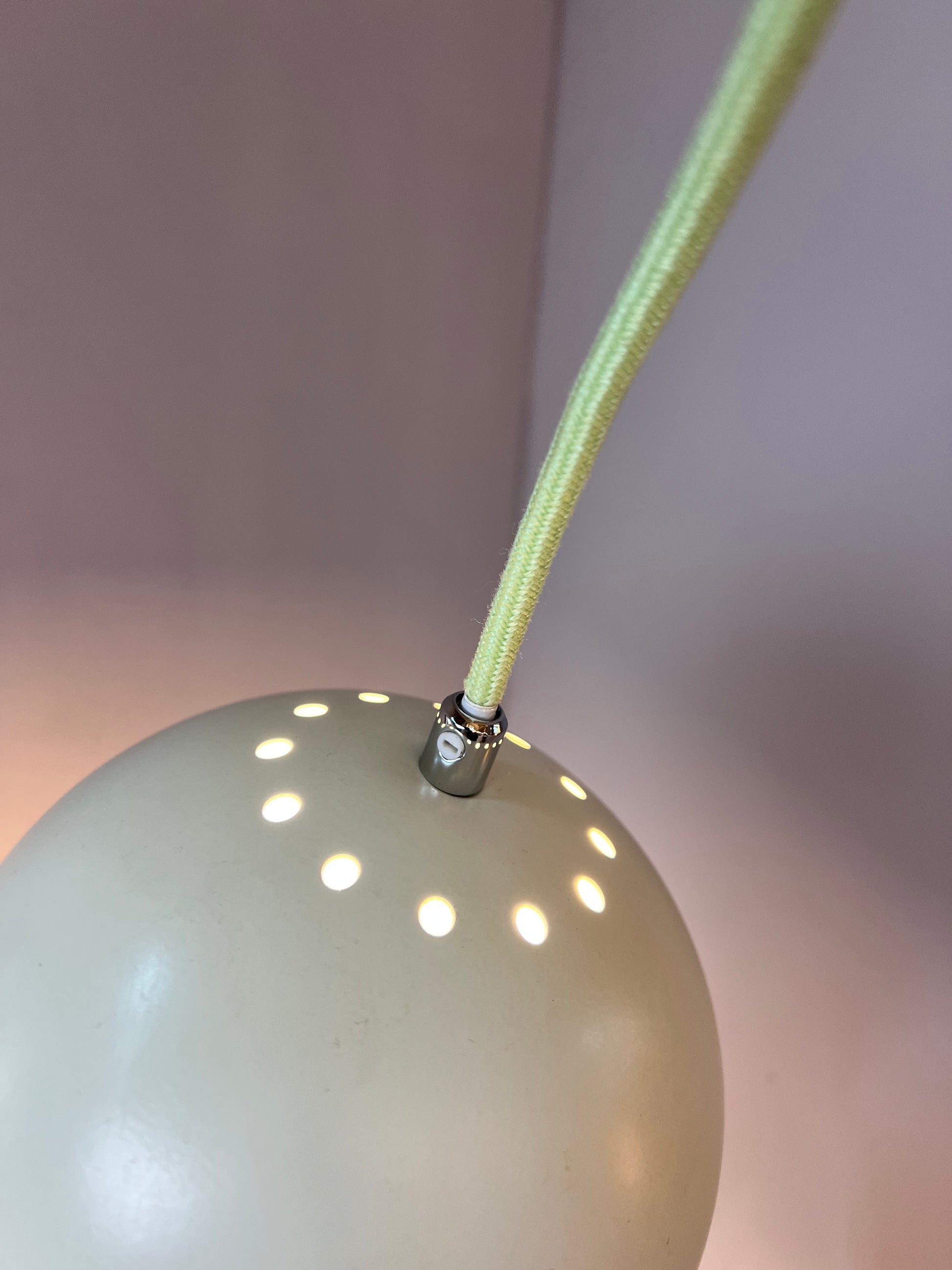 Kugellampe creme aus Dänemark