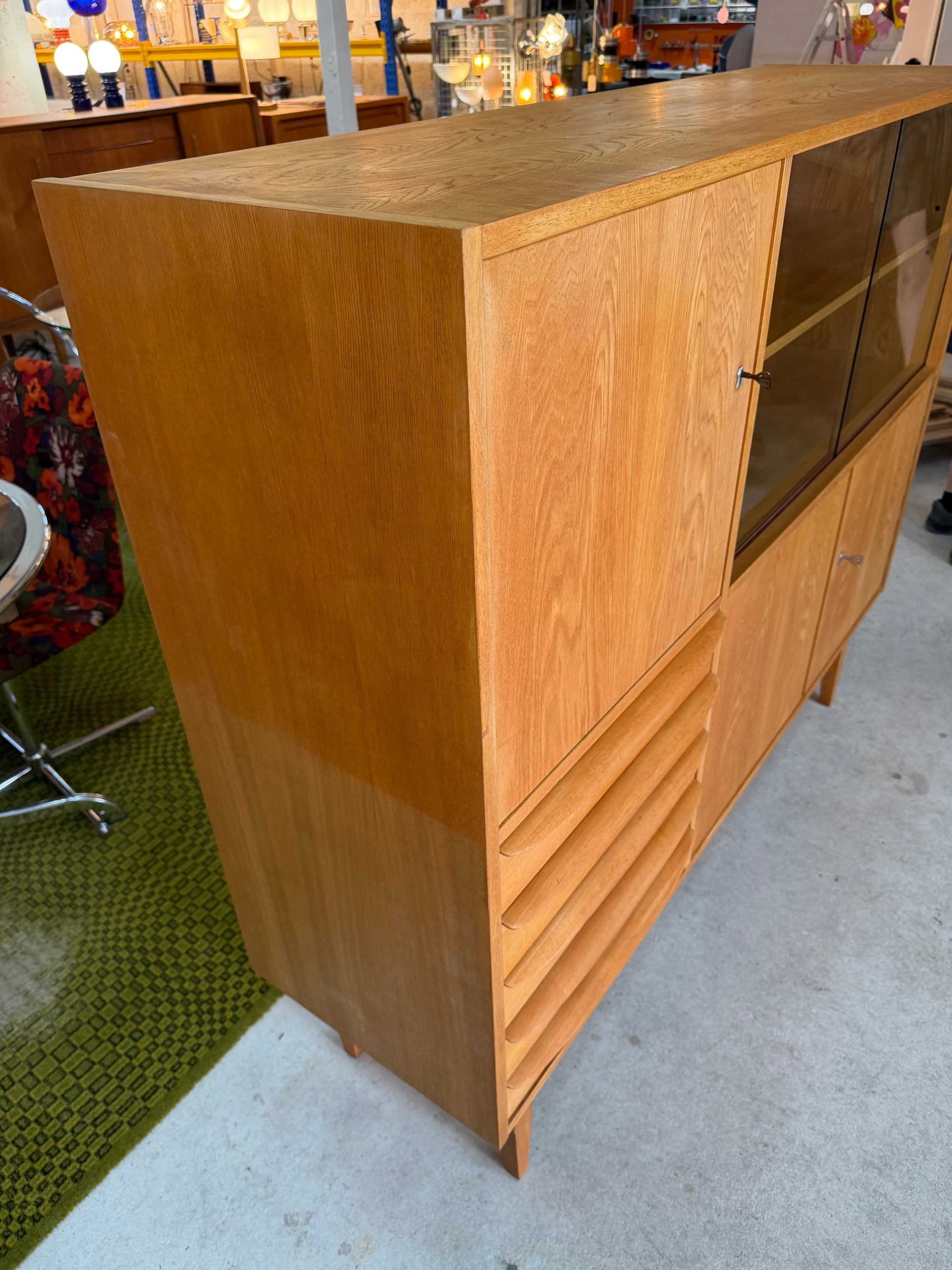Highboard Typ 602/G Esche von Hellerau