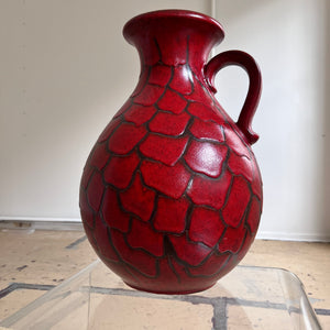Bodenvase mit Drachenschuppen von Scheurich West Germany