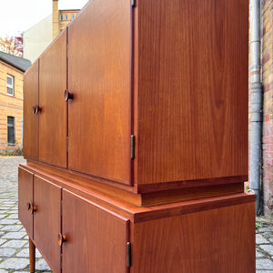 Highboard Teak mit runden Griffen