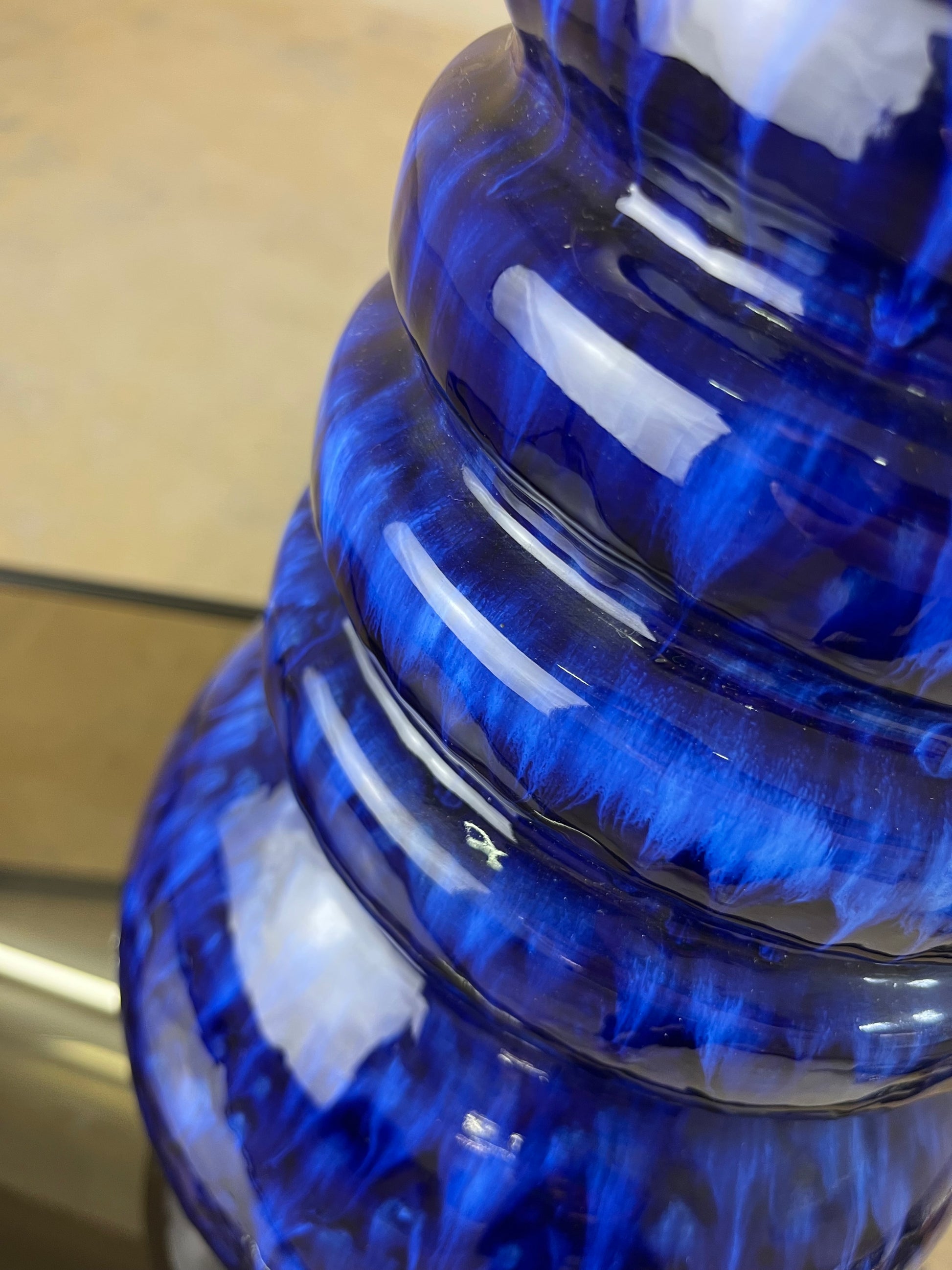 Vase 269-40 blau verlaufend von Scheurich