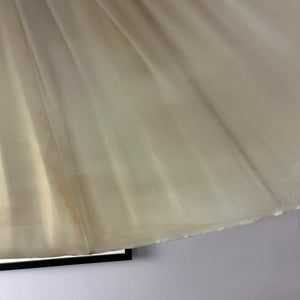 Hängelampe beige braun Teak von Temde