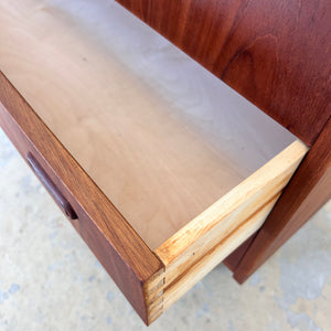Sekretär Teak mit Spiegel aus Dänemark