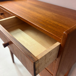 Set: Kommode mit Spiegel Teak