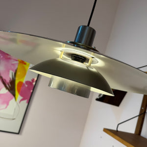 Lamellenlampe Leto silber kupfer von Top Lamper