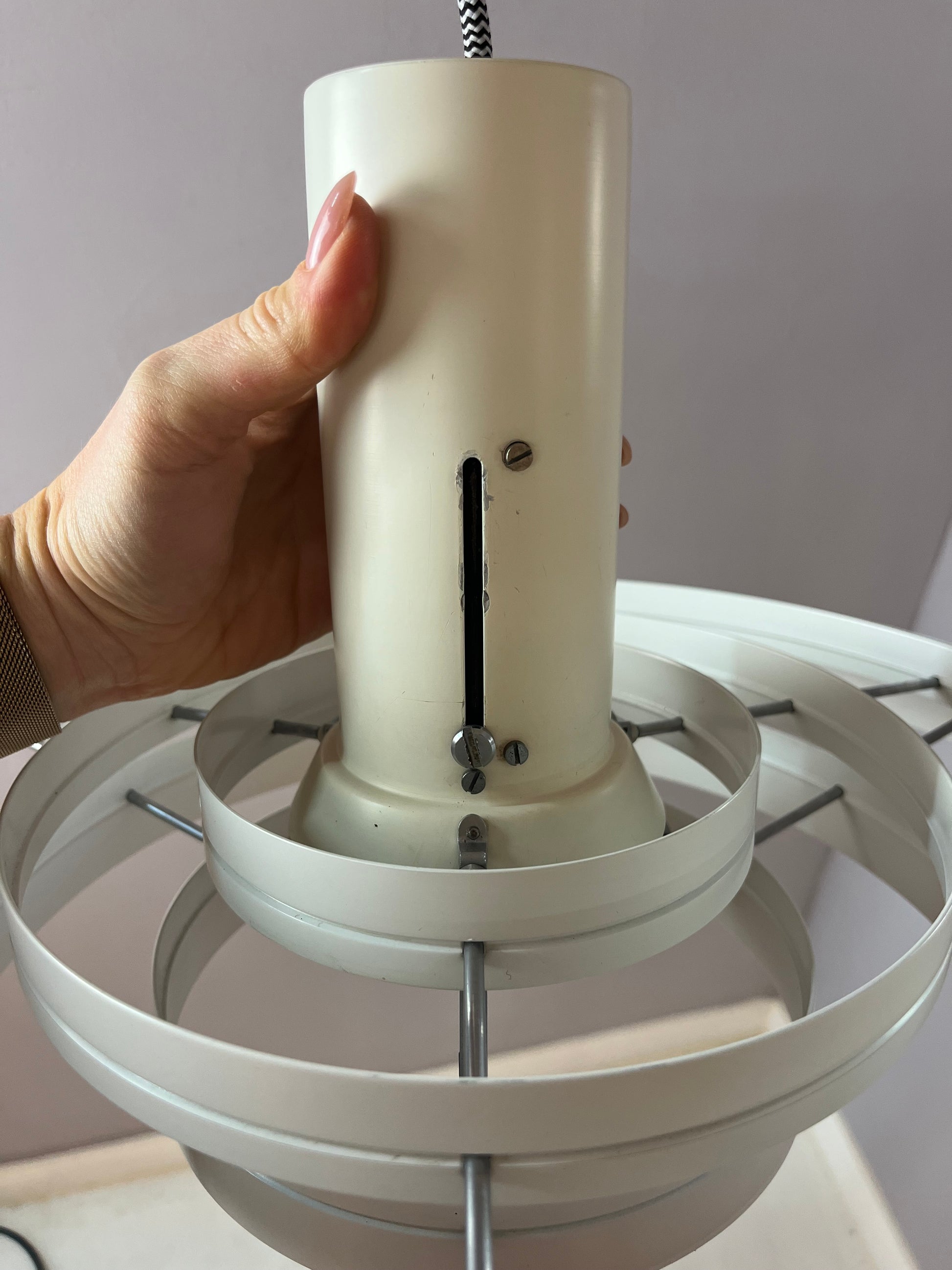 Hängelampe Fibonacci weiß von Sophus Frandsen für Fog & Mørup