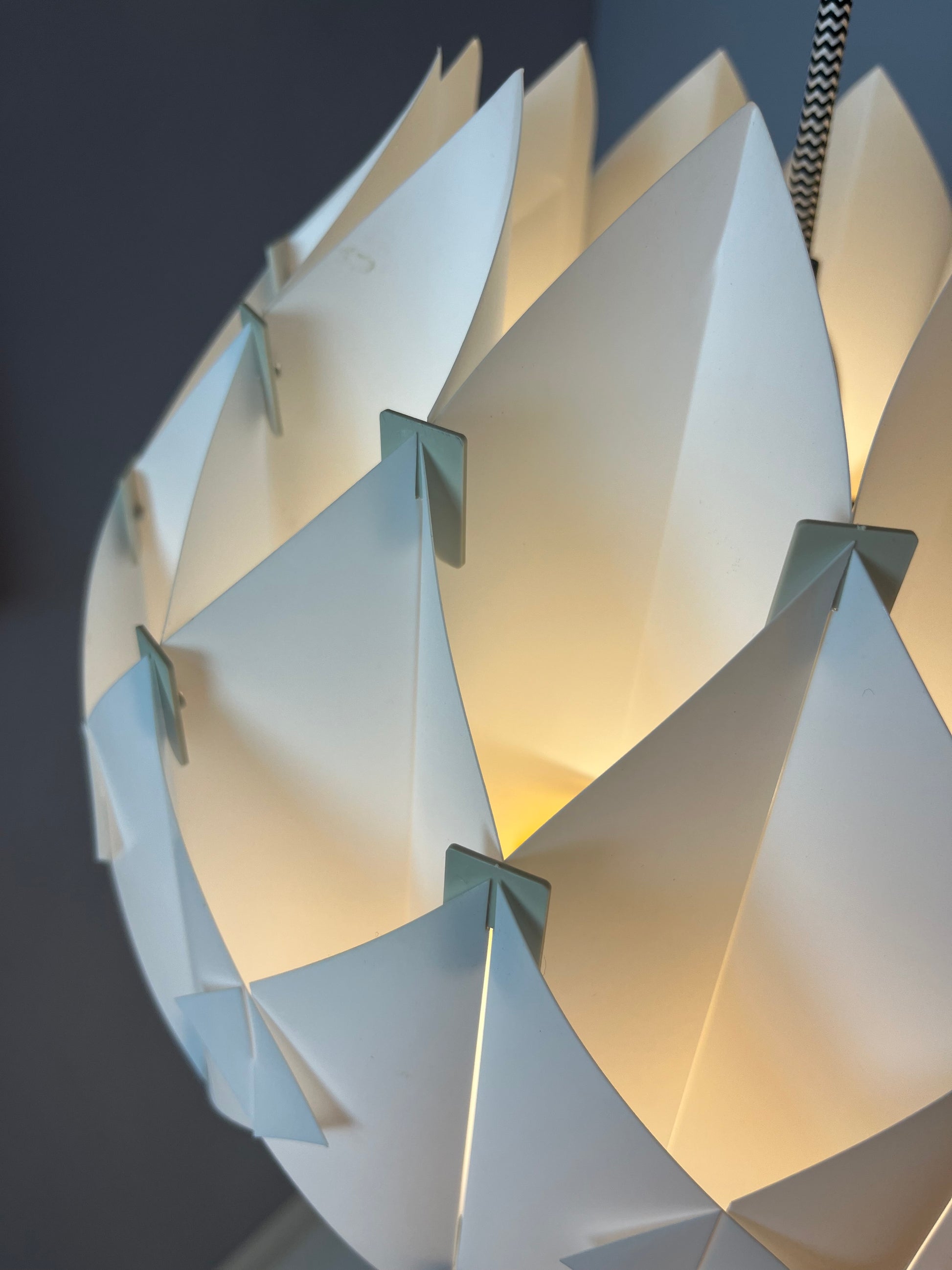 Hängelampe Butterfly weiß von Lars Schiøler für Hoyrup Light