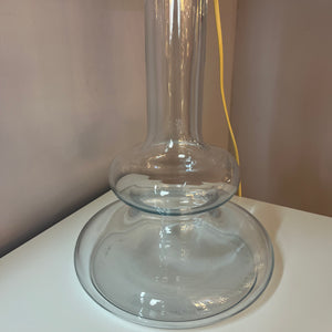 Tischlampe Plaza mit transparentem Glasfuß von Michael Bang für Holmegaard