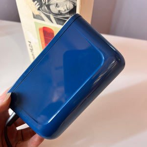 Reisefön HLD 4 blau von Dieter Rams für BRAUN