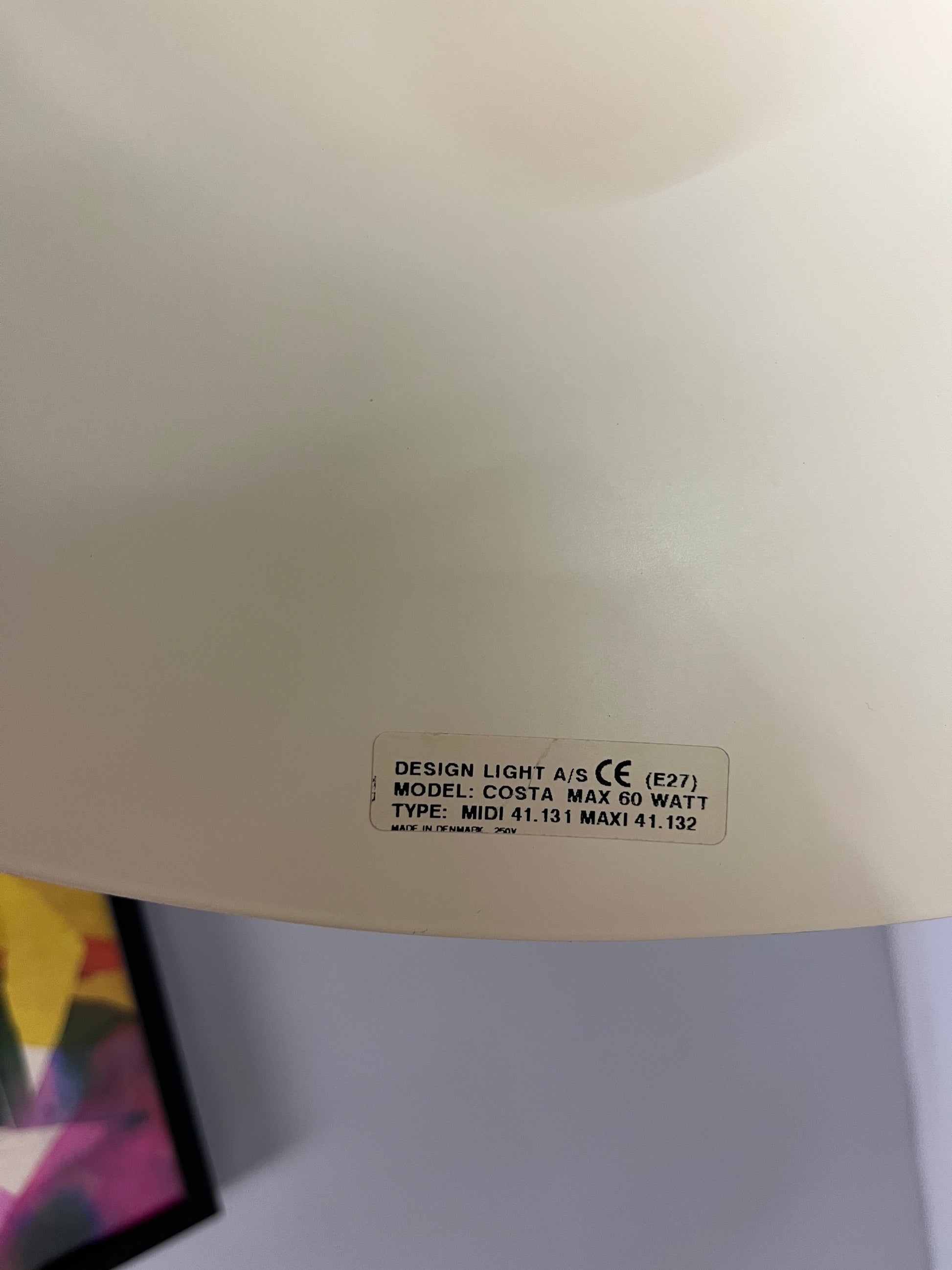 Hängelampe Costa weiß von Design Light