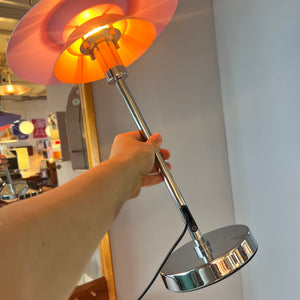 Tischlampe flieder pastell neu lackiert aus Dänemark