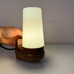 Wandlampe Modell 6080 braun von Sigvard Bernadotte für Ifö