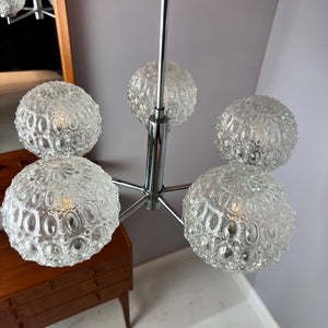 Kronleuchter Sputnik Chrom