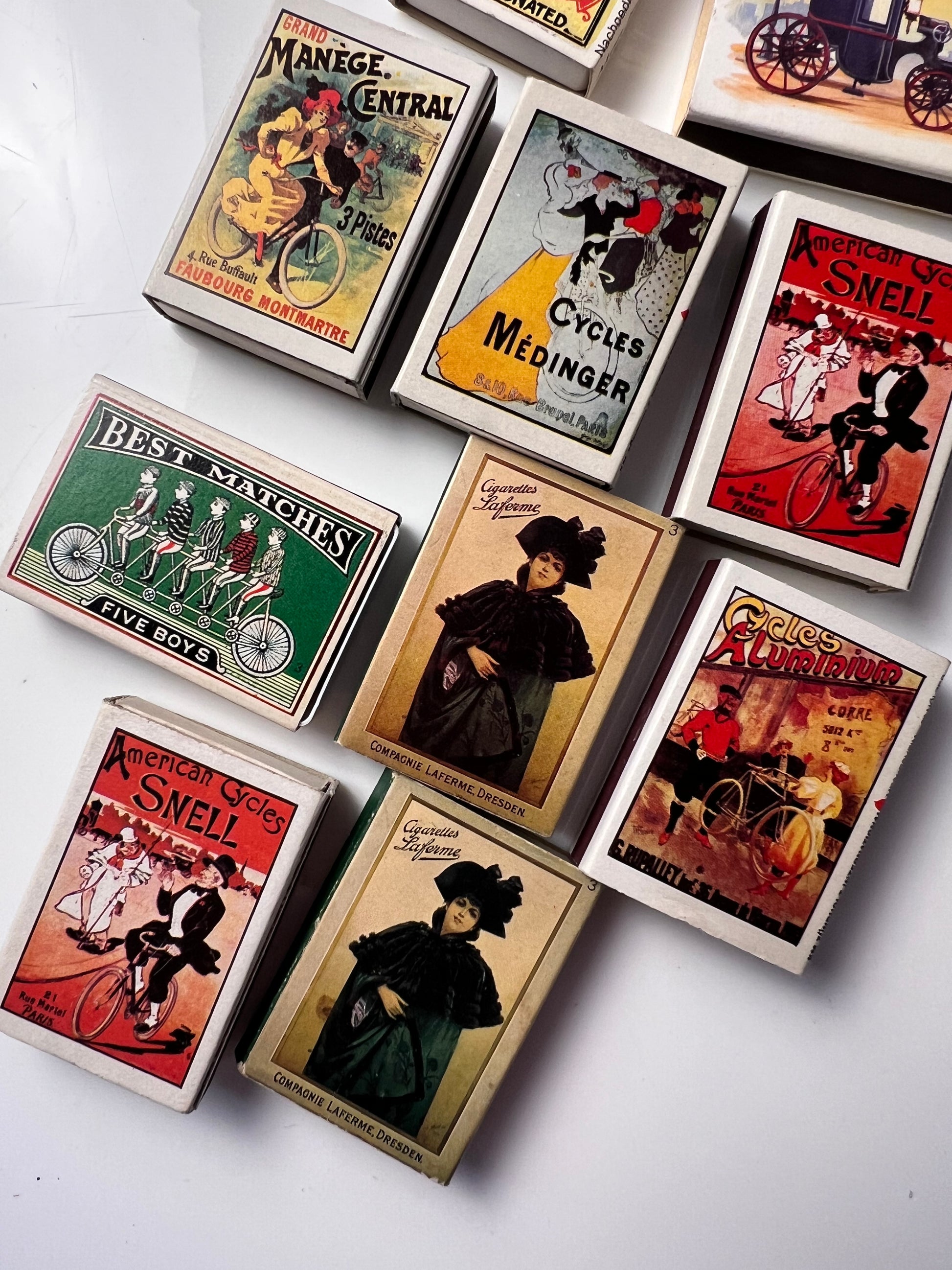 Set: Vintage Streichhölzer