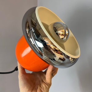 Hängelampe orange Chrom von Gura