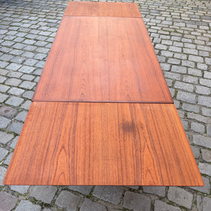 Ausziehbarer Esstisch Teak aus Dänemark