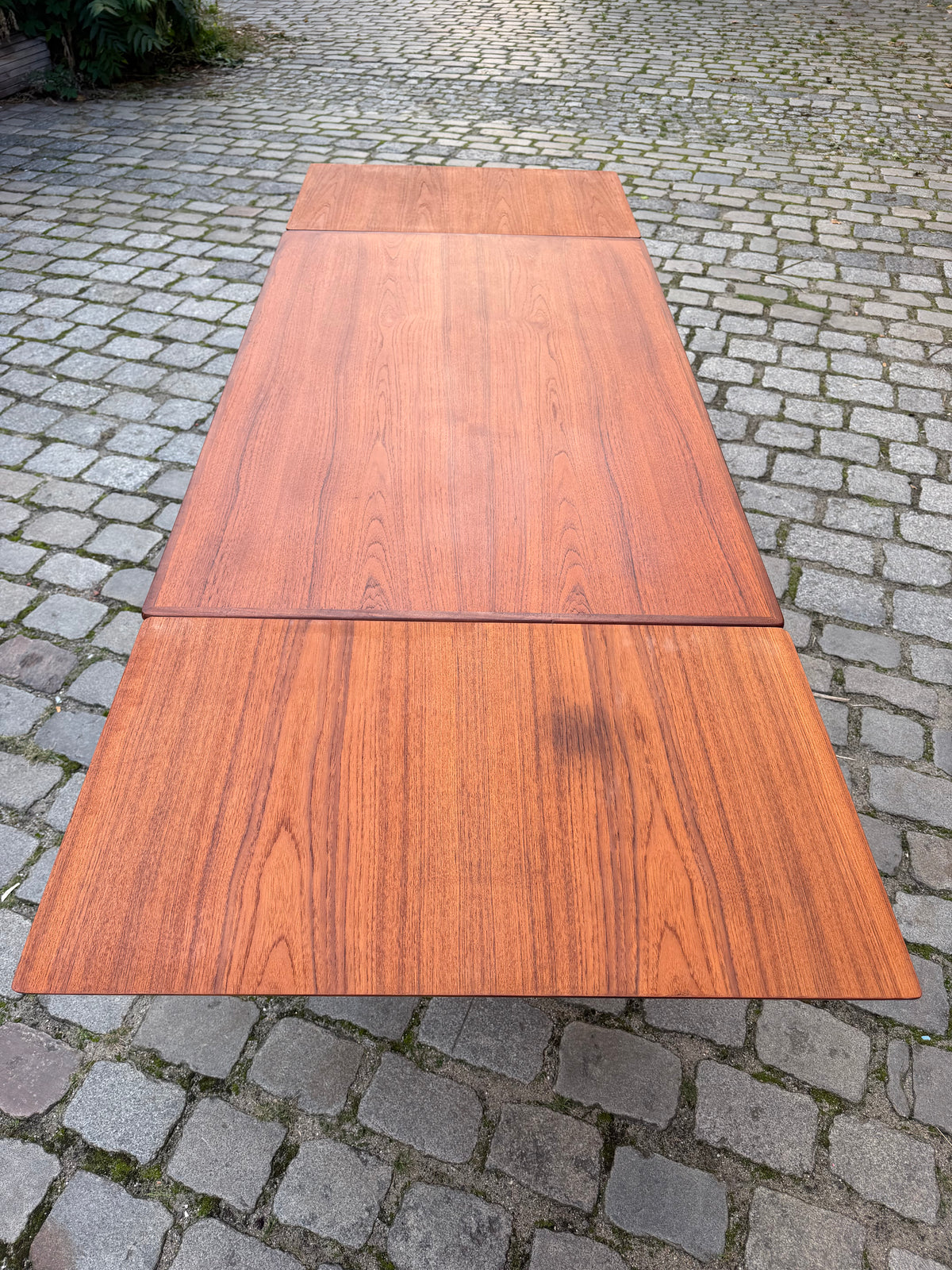 Ausziehbarer Esstisch Teak aus Dänemark