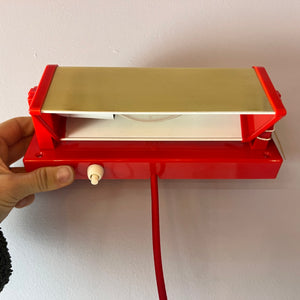 Wandleuchte rot gold von Lyfa