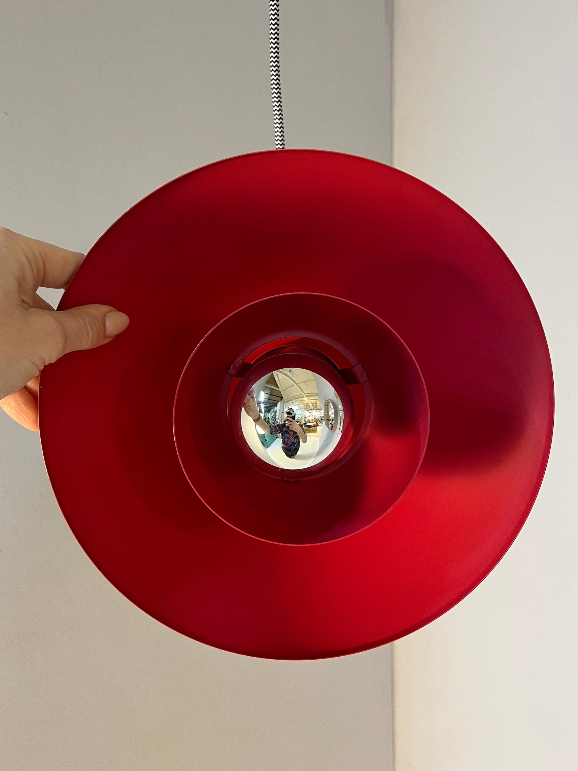 Hängelampe Typ 728 rot von Horn