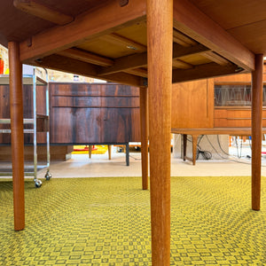 Runder Esstisch Modell 311 Teak von Peter Hvidt & Orla Mølgaard-Nielsen für Søborg Møbelfabrik