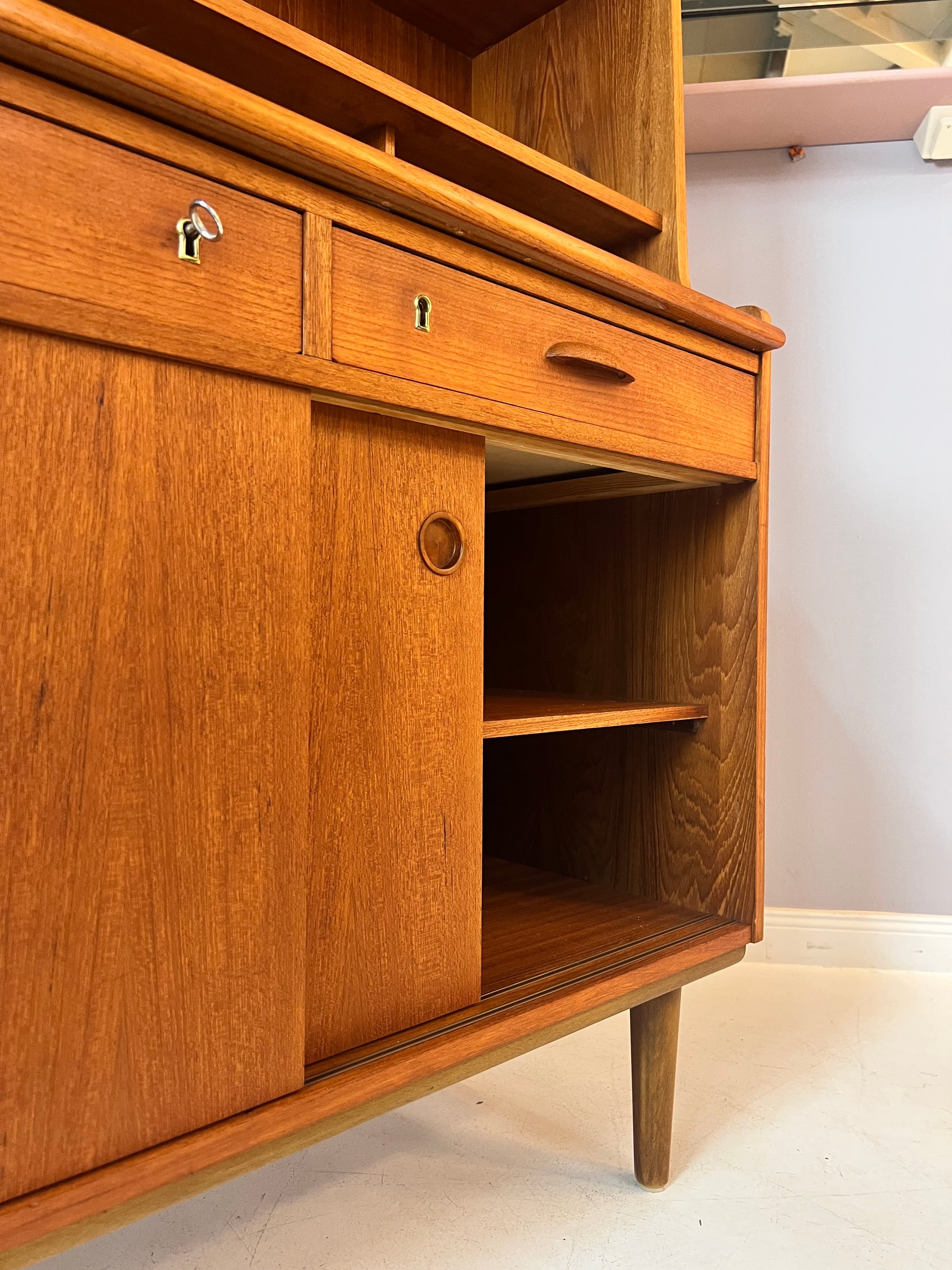 Bücherregal Teak von Korinth Møbelfabrik