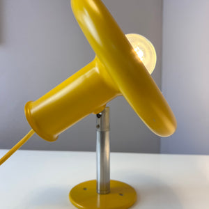 Wandlampe Optima gelb von Hans Due für Fog & Mørup