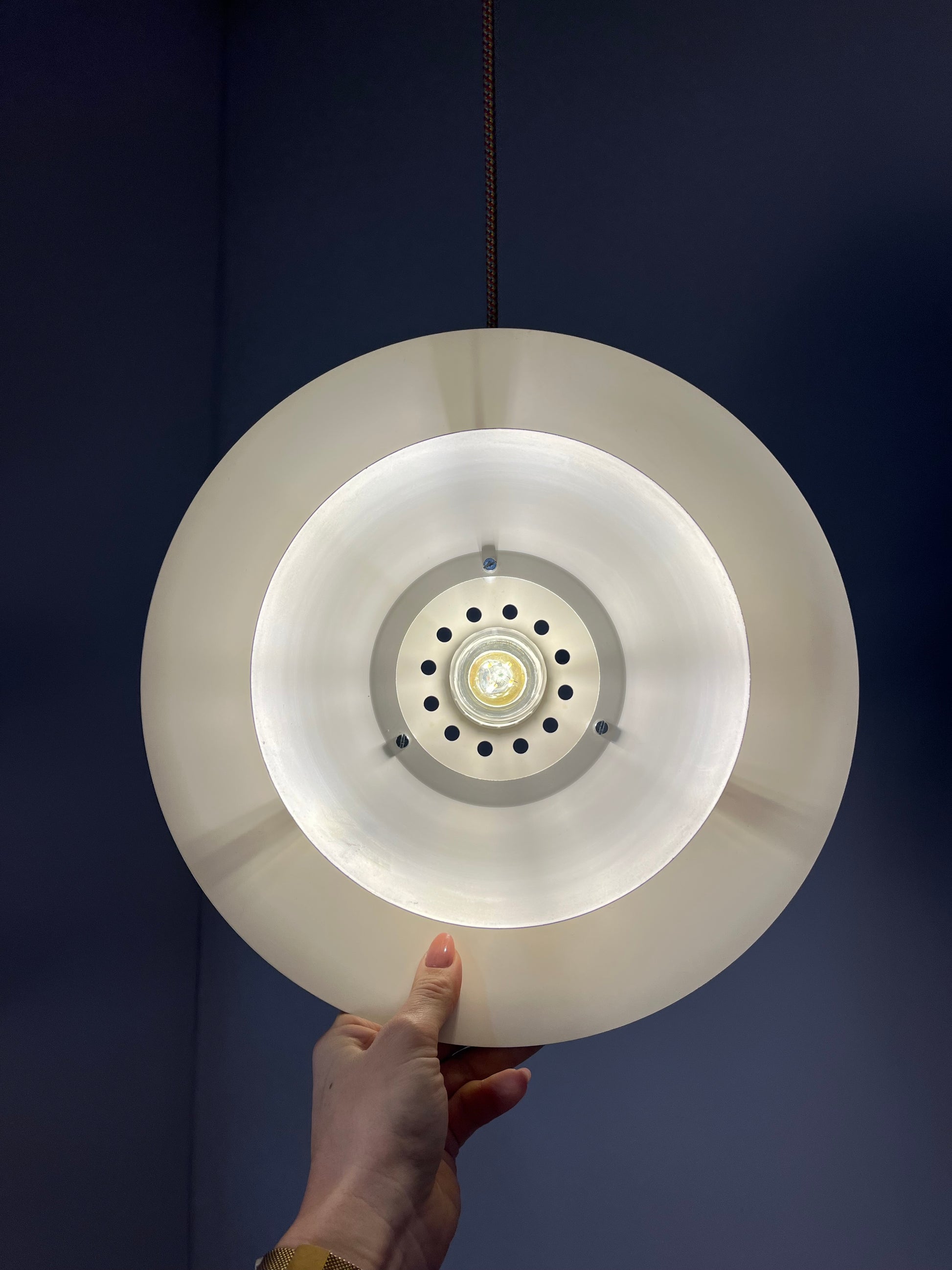 Lamellenlampe creme aus Dänemark