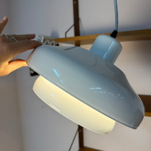 Lamellenlampe weiß aus Dänemark