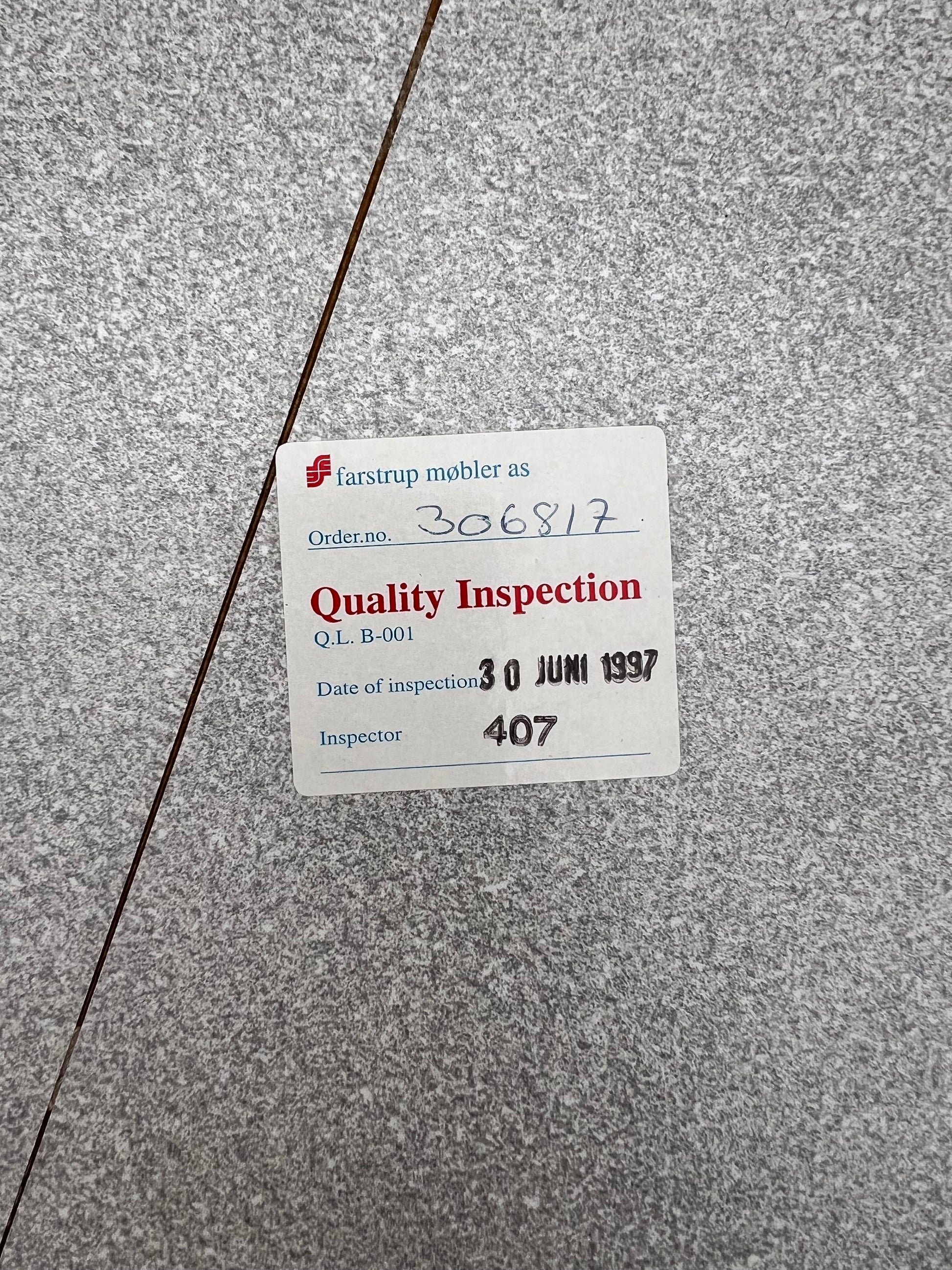 Halbrunder Esstisch grau Buche von Rud Thygesen & Johnny Sørensen für Farstrup