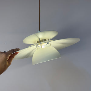 Lamellenlampe Typ 4450 weiß von Lyfa
